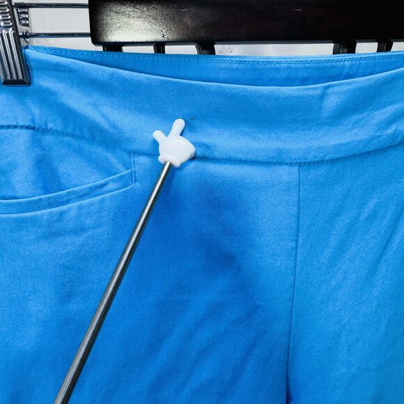Chico’s 1R Pull-On Pants | Sky Blue Stretch Trousers Size 8R R - Picture 2 of 7